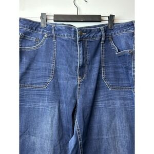 Lane‎ Bryant Denim Capri Women's 22
